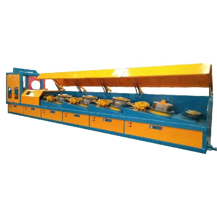 China Hebei factory direct sale high speed wire drawing machine with annealing