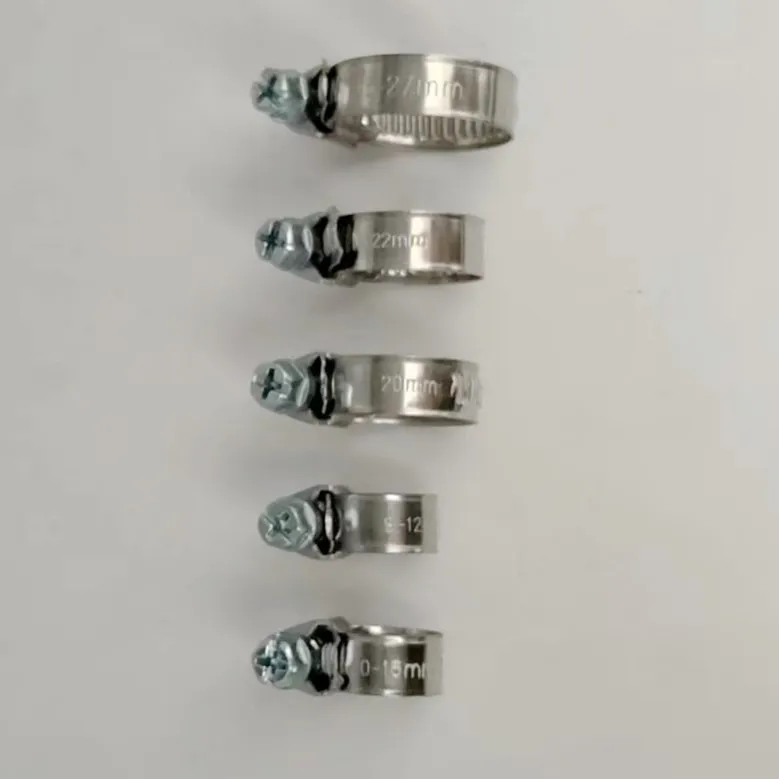 Swivel Screw Narrow Width Germany Type Hose Clamp