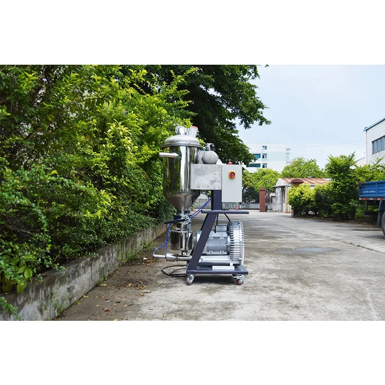 Industrial automatic solder plastic hopper loader  vacuum hopper loader for plastic