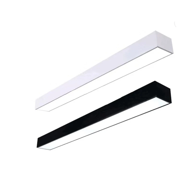 Led Fixture Direct Indirect 36w 40w led pendant linear light aluminum profile