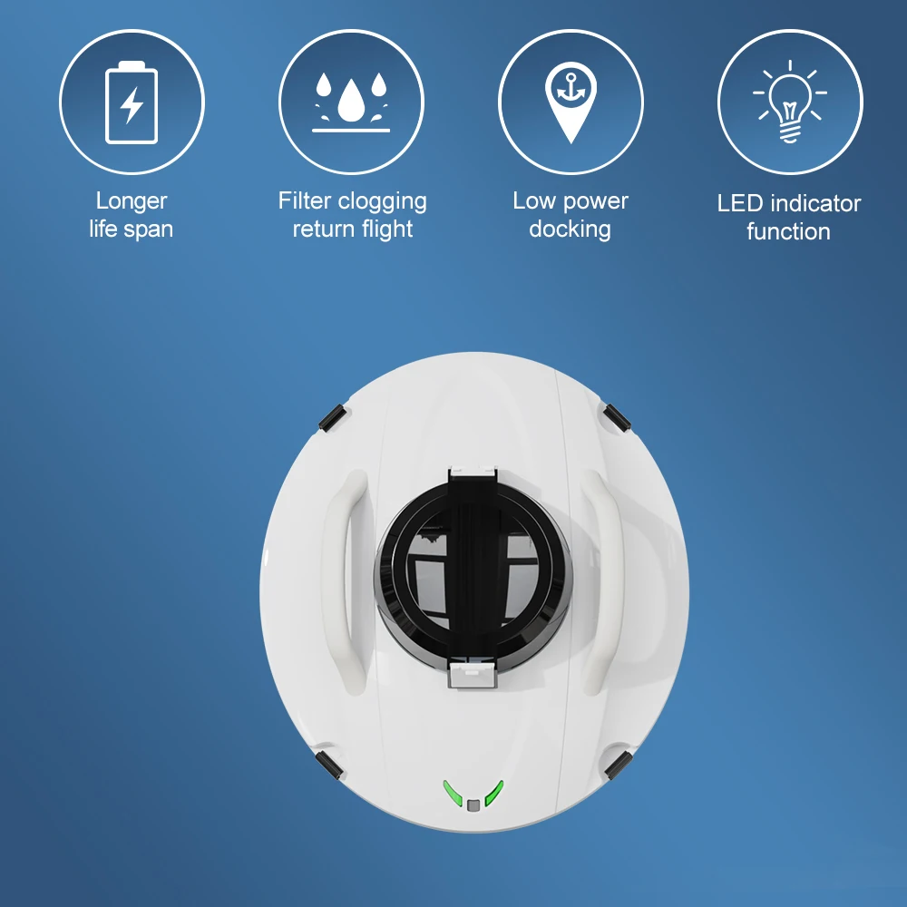 Robotic Swimming Pool Vaccum Cleaner For Pool Self-Parking Smart Pool Hoover Robot Cleaner