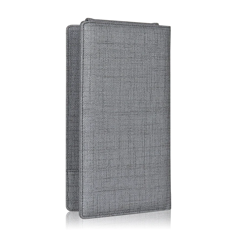 OEM/ODM leather  Menu Cover Book Holder trifold pu leather menu card holder for Restaurant Menus