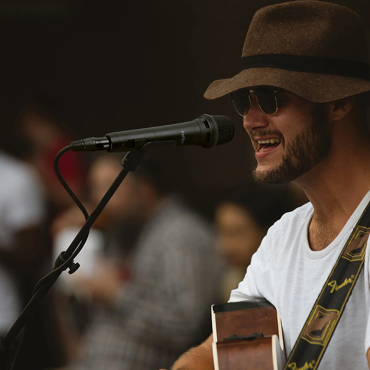 Fifine K8 Лучшая Продажа Динамический студийный профессиональный микрофон Караоке ручной Поющий для усилителя динамика