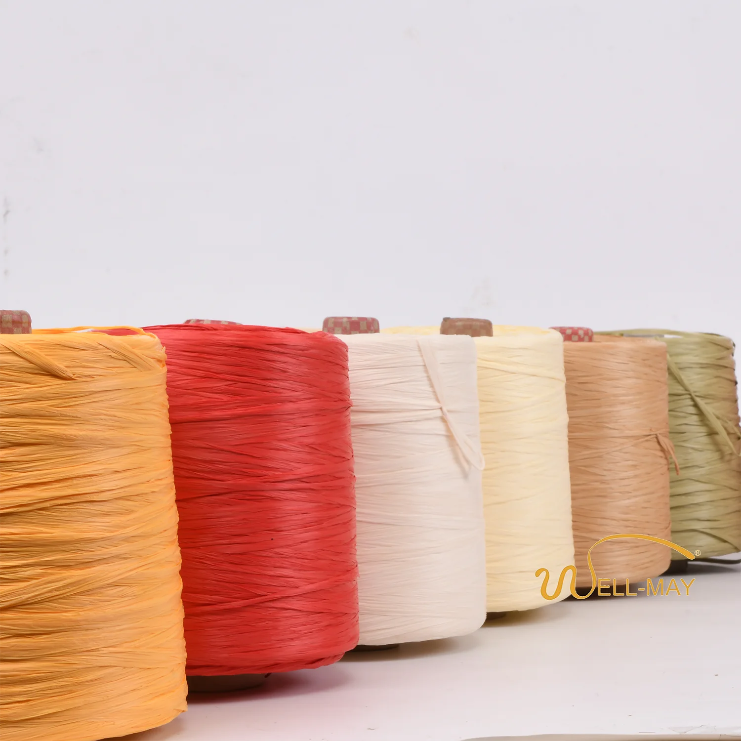 Rayon Raffia Dyed Dull/Semi-Dull/Bright in Cone