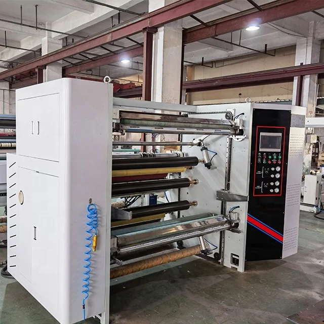 Good Price Full Automatic Selfadhesive Paper Slitting Rewinding Roll Machine