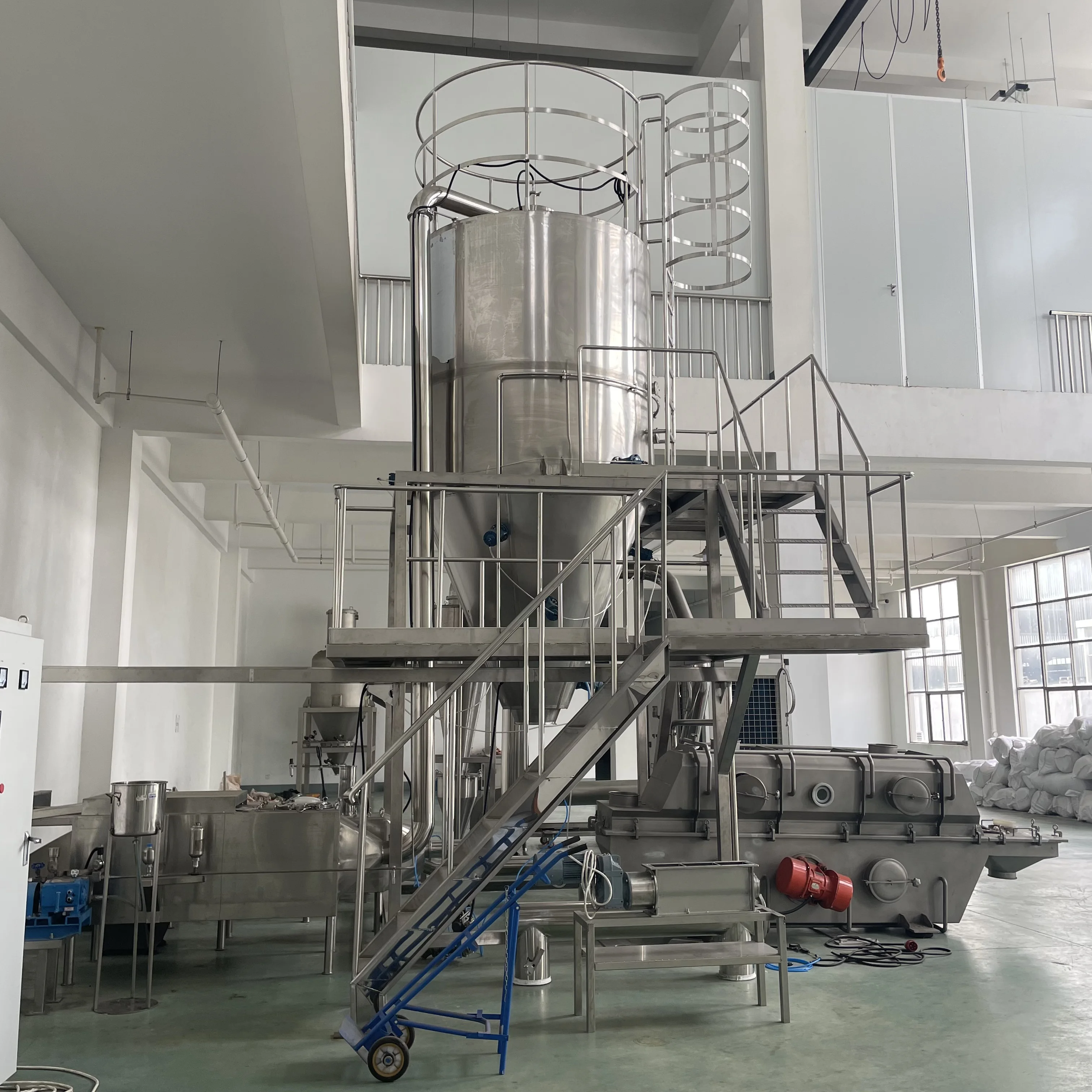 Spray drying equipment for catalyst experiments Egg, milk powder high-speed centrifugal spray dryer