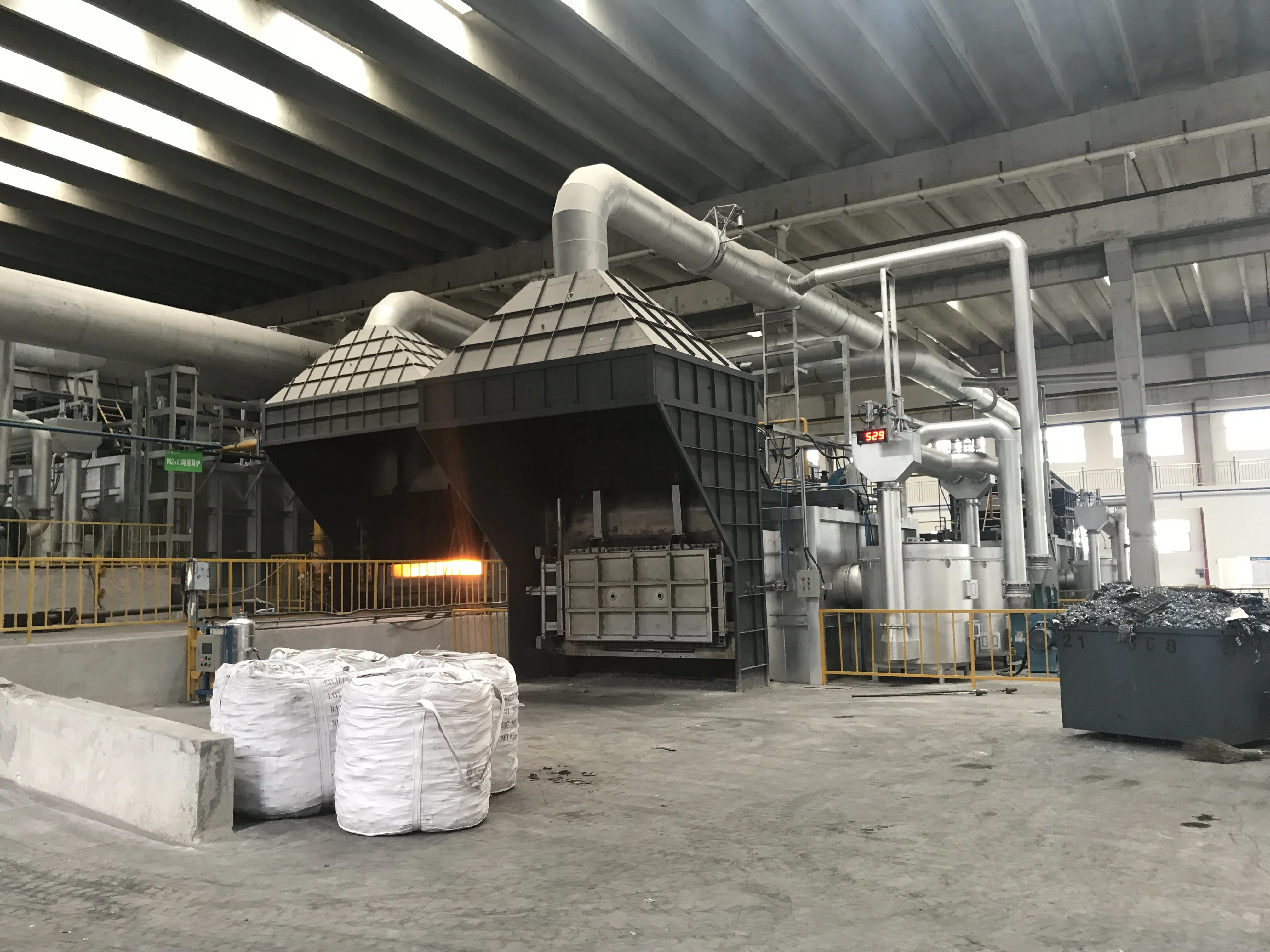 High Speed Aluminum Recycle Scrap Melting Furnace