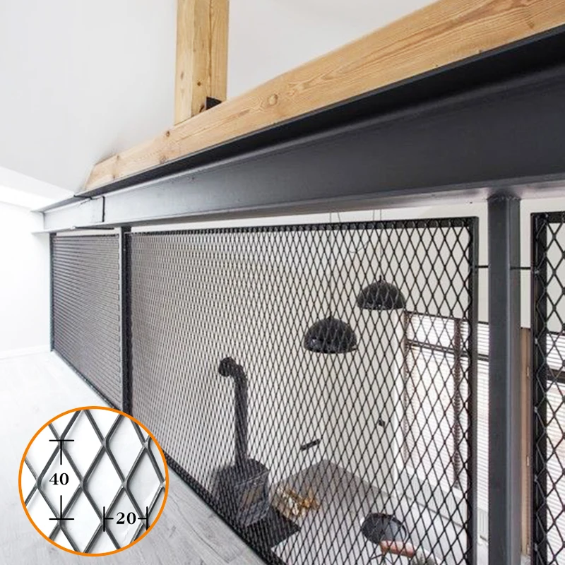 Aluminium mesh ceiling aluminium mesh fence security aluminium walkway mesh  manufacturer