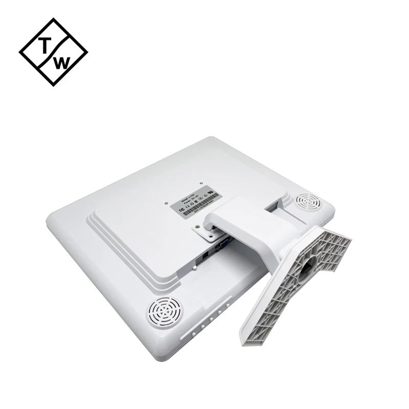 Cheap Price 17 inch Black White Wall Mount Desktop LCD Monitor for CCTV Computer Game