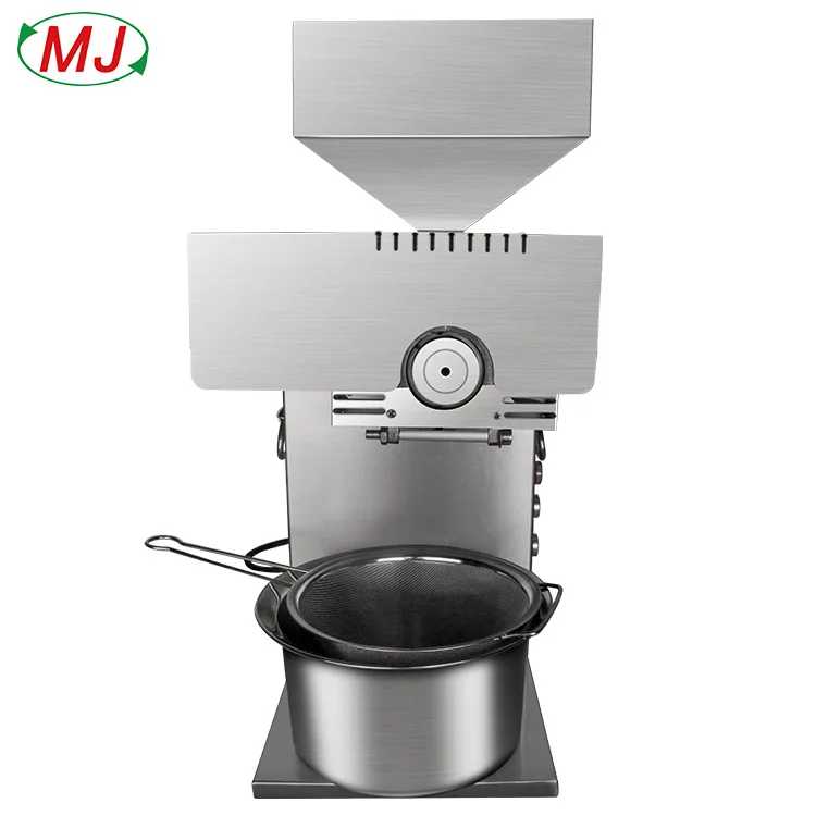 Automatic Screw Type Mini Hemp  Extraction Soybean Oil Extracted Machine Cold Press