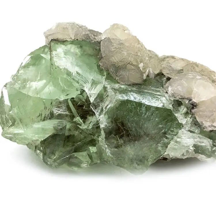 Wholesale Natural polished  fluorite specimen  high quality crystal gemstone heading crystal raw stone for home decoration