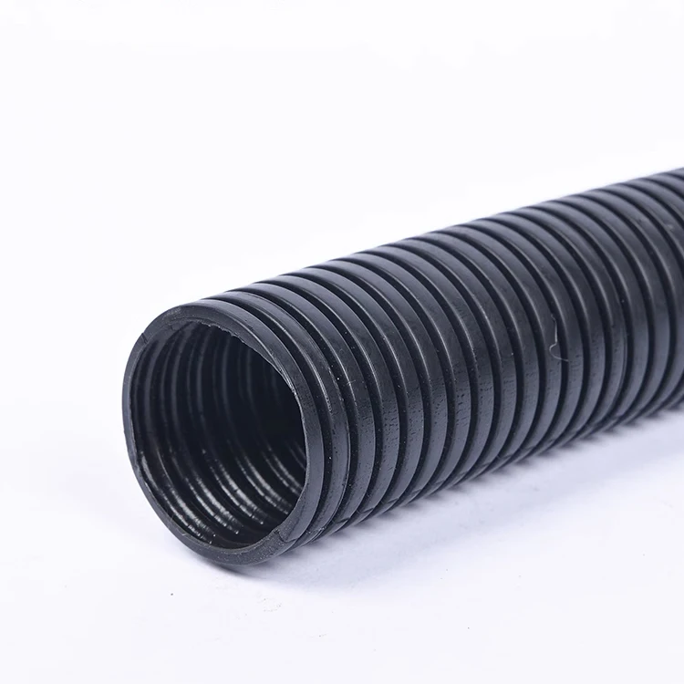 PP Customizable Color Thermoplastic Extrusion Process Corrugated Pipe Discharge Spiral Duct Flame Retardant Hose