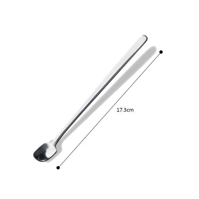 Creative Korean Style Stainless Steel  Stirring  Gold Coffee  Ice-Cream Long Spoon
