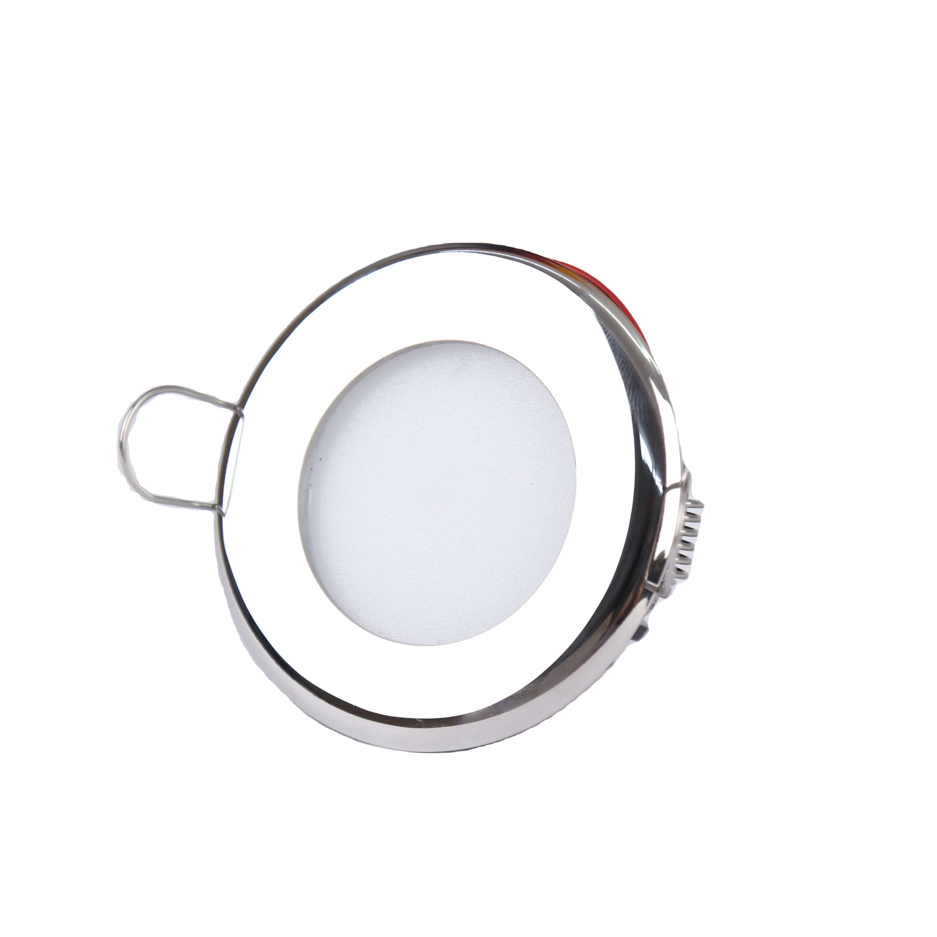 Genuine Vehicle  RV Boat Recessed Ceiling Light Super Slim 105mm LED Panel Light DC 7W Stainless Steel Super down light
