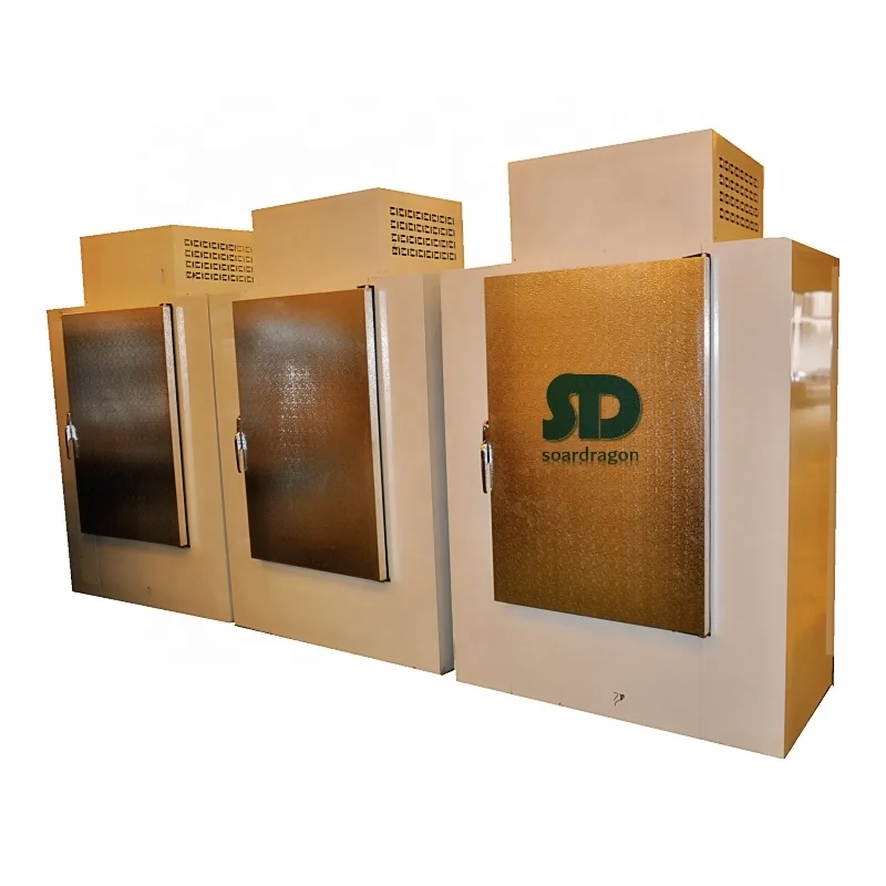 Soardragon custom cold storage bagged deep ice cube freezer Cold wall ice fridge for gas station use
