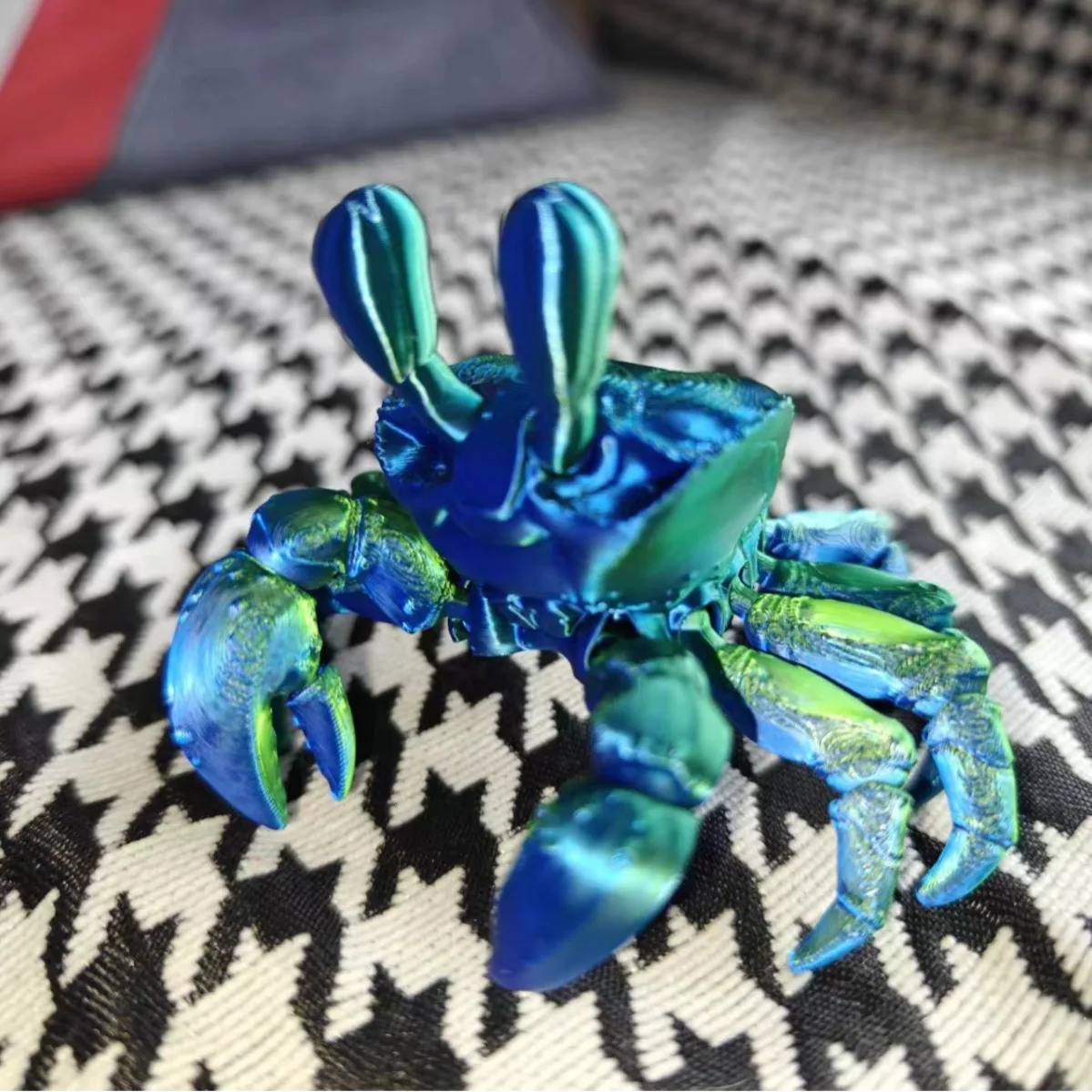 3d Печатный Краб многосуставная подвижная ручная модель подарок домашний декор детские игрушки
