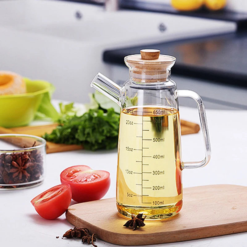 
Factory Hot Sale Bottles Glass Bottle Kitchen Oil Dispenser For 100% Safety 