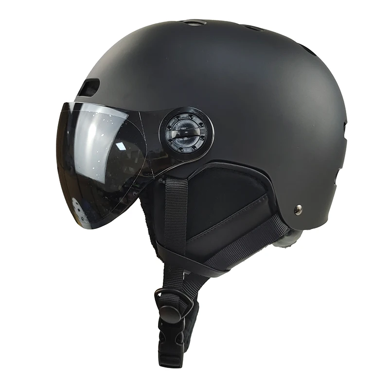 2-в-1 съемный лыжный шлем и очки комплект зимний сноуборд для мужчин женщин зимних видов спорта занятий грязью