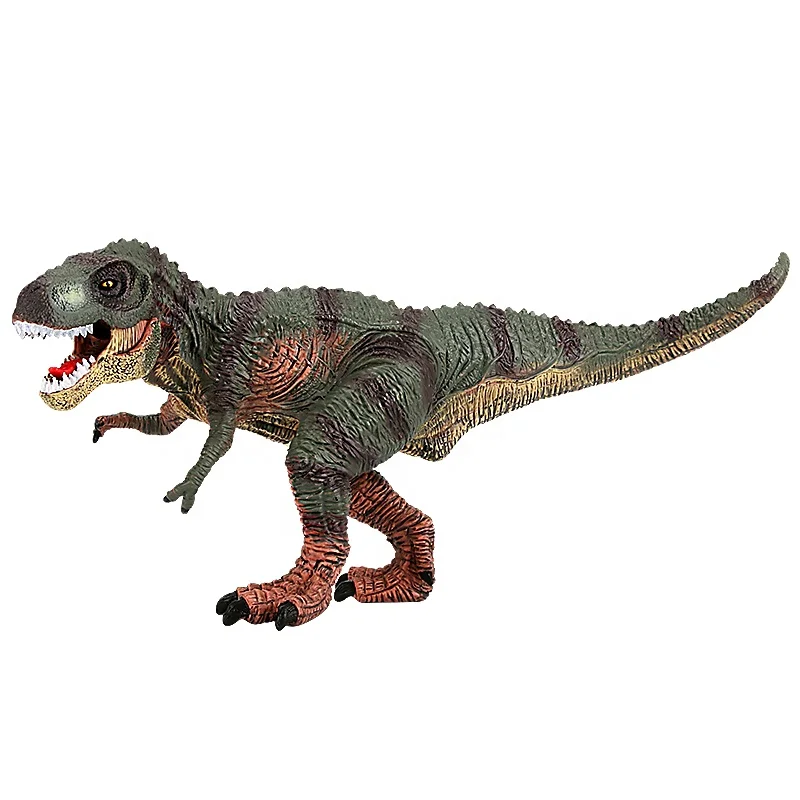 6pcs 12 inches large model dinosaur animal set with unique barking IC for kids