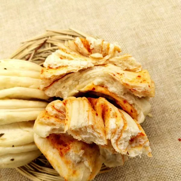 Professional Factory Chinese Factory Price Chinese bun Frozen bread steamed twisted roll