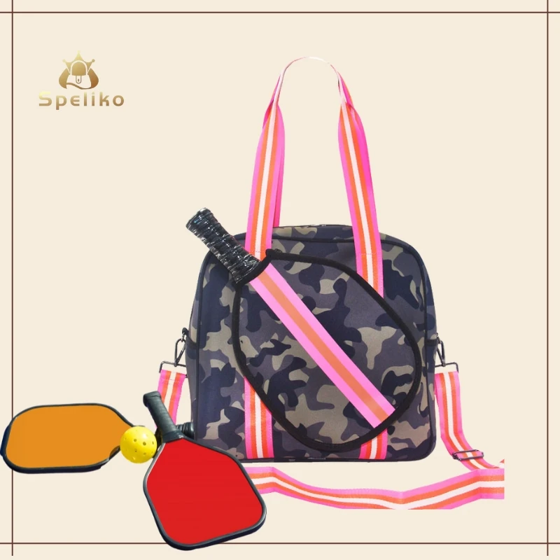 New Hot Sale Large Capacity Neoprene Racquet Backpack Dust-Proof Pickleball Cover for Outdoor Court Travel Usage Racket Bags