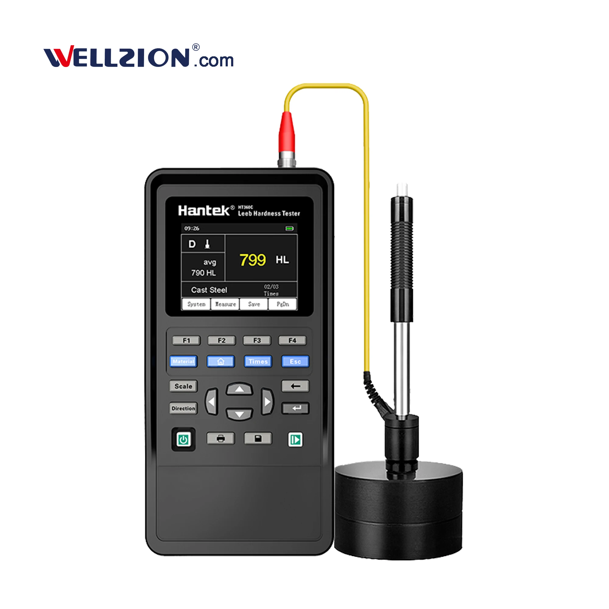 HT360,Hantek Seven Kinds of Hardness Test Leeb Hardness Tester