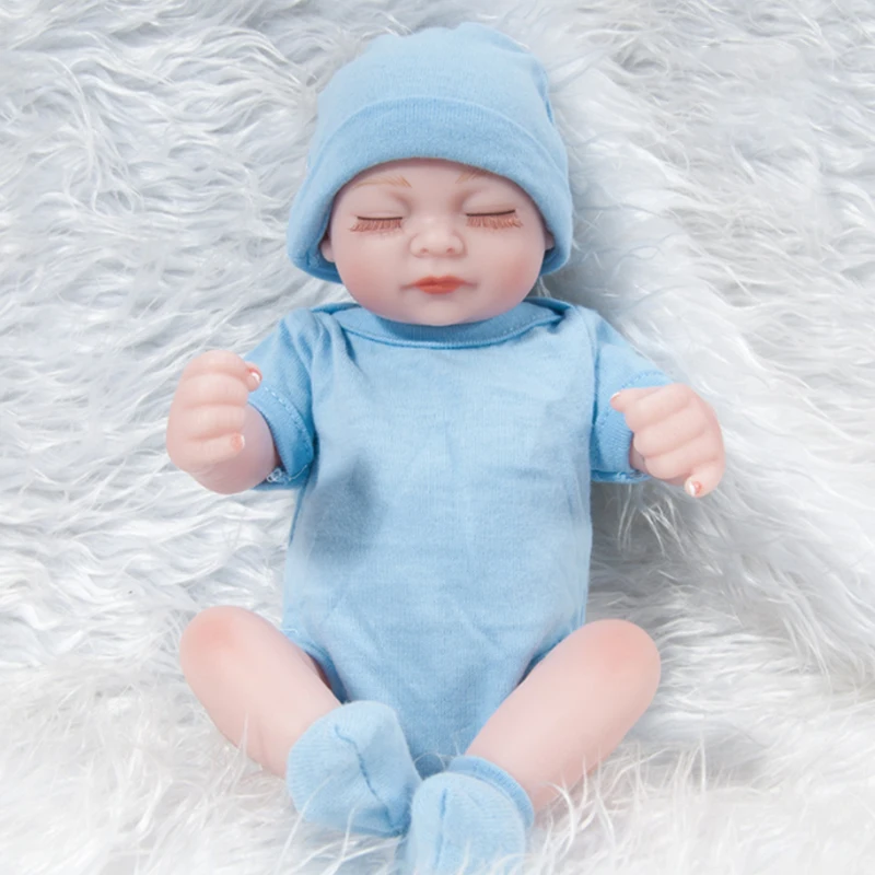 Новый продукт 11 дюймов реалистичные Rebirth силиконовая кукла Симпатичные мягкие девушки мода новорожденных возрождаются куклы для детей