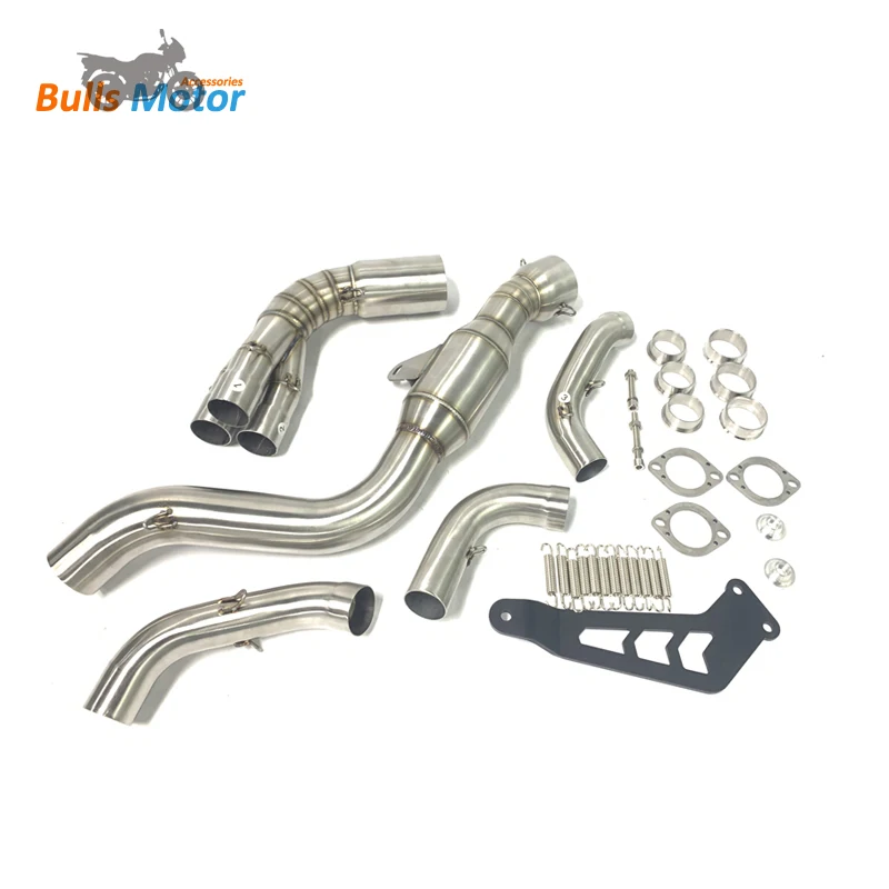 Stainless Full Exhaust for YAMAHA MT09 FZ09 Exhaust Pipe 2021 2022 MT 09 FZ09 Motorcycle Front Exhaust Tube pipe moto elbow