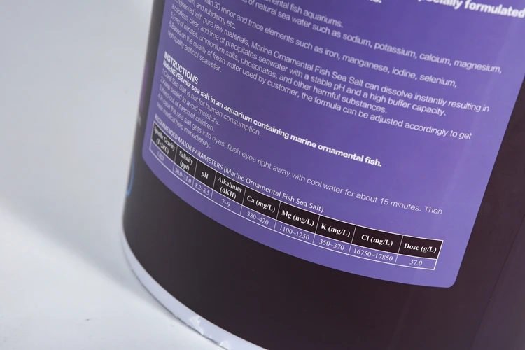 2024  Yuehai brand fish tank high quality wholesale marine ornamental fish sea salt