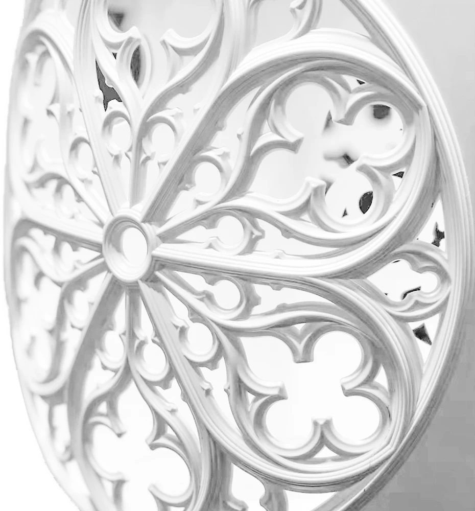 3-in-1 outdoor garden ps resin lightweight storage chest trunk box with rerealistic lion head and floral pattern