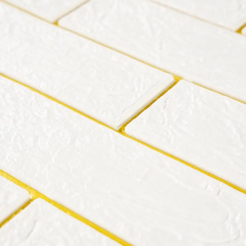 DIY Self Adhesive Brick Wall Paperwall Stickertion 3D Modern Waterproof Wallpaper for Kitchen Kitchen Sticker 3D Model Design