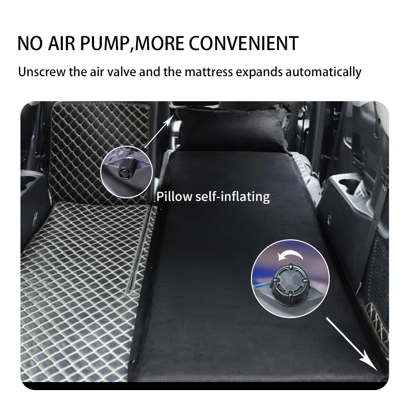 Foldable Camping Mattress Self Inflating Sleeping Pad Factory Custom PVC Home Furniture Foldable Bed Modern Matress Memory Foam