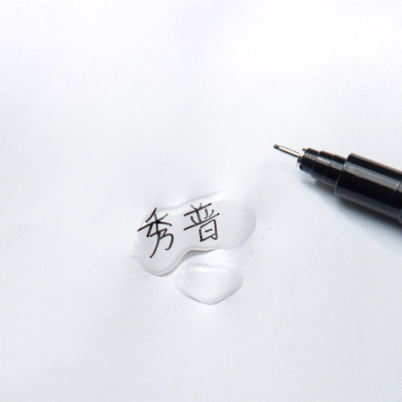 Waterproof Pigment Ink Fineliner Drawing Pen Nylon Tip Fineliner color Pen set