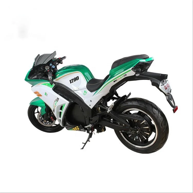 High Speed 72 volt Automatic Racing Electric Motorcycle 2000W
