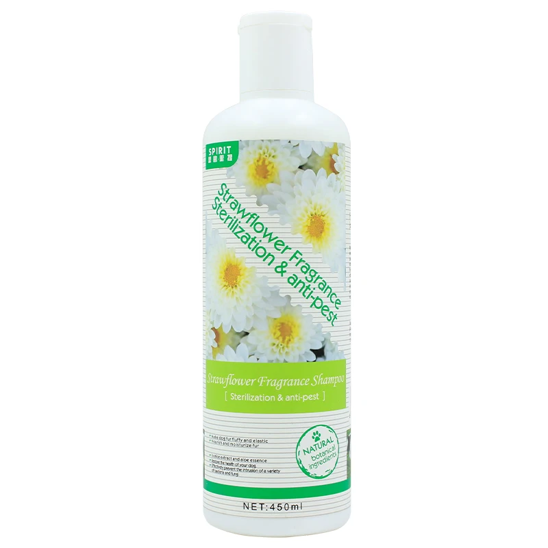 Oatmeal Aloe Conditioner Lily Fragrance Strawflower Rose Pet Shampoo Against Fleas Organic Dog Shampoo Cat Shampoo