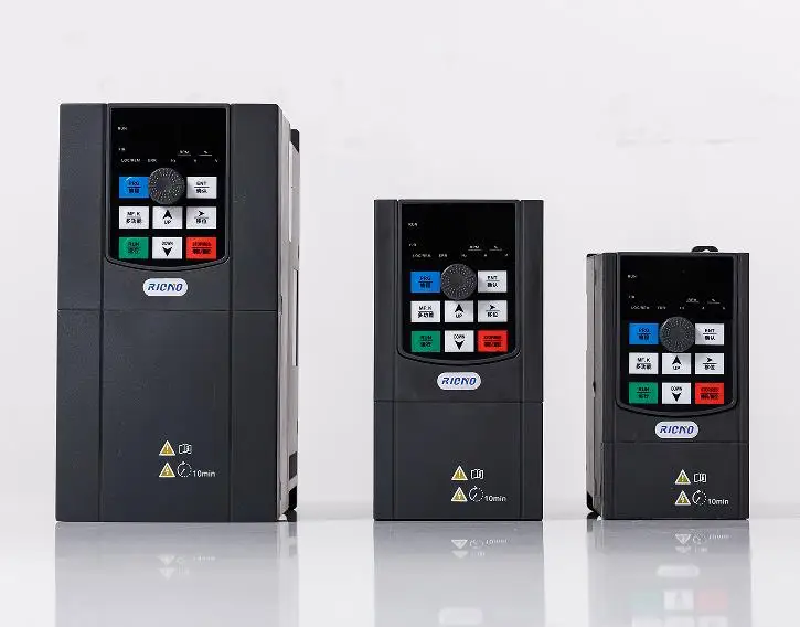 RIQNO A100 380v three phase high quality frequency converter vfd inverter 2.2kw vfd drive for motor vfd ac drive