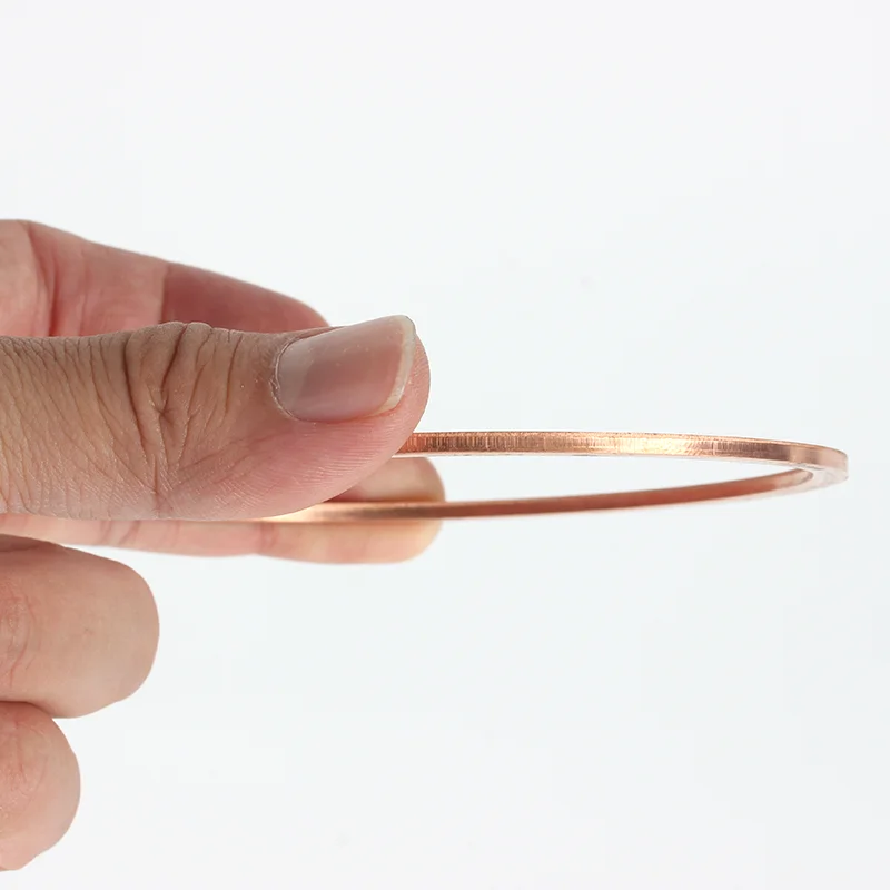 DIN 7603 (A) Copper Plain Finish Sealing Rings