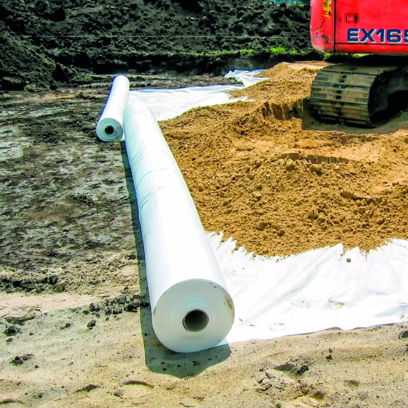 600g 300g 200g Good price PET PP Geotextile Short nonwoven geotextile for agriculture