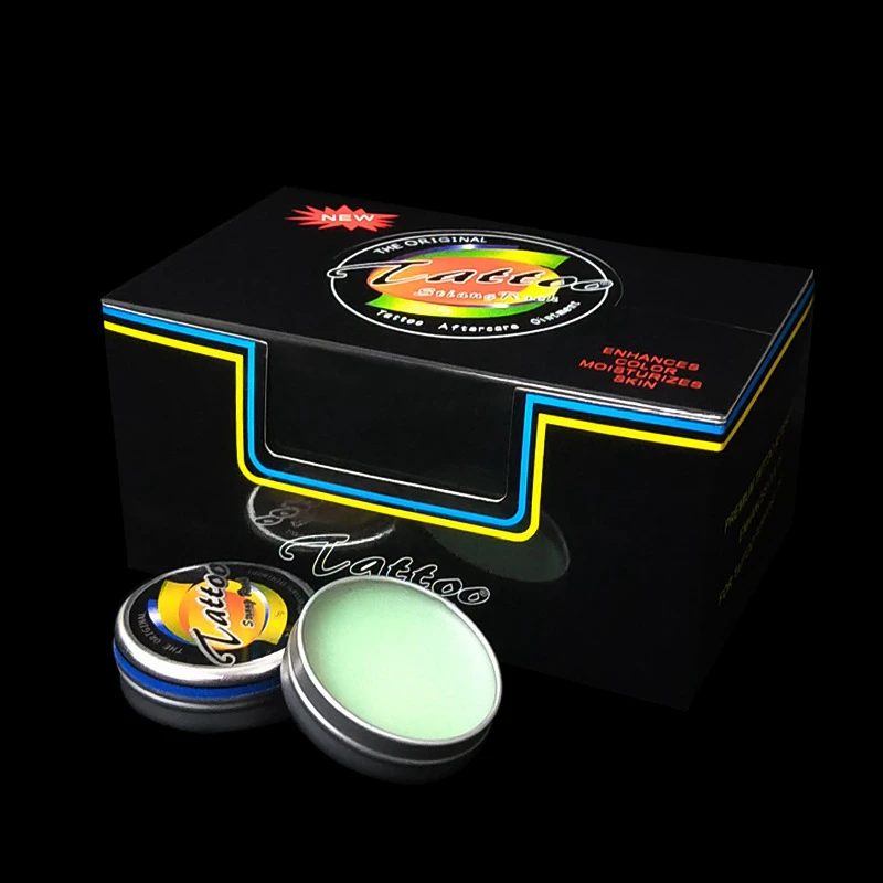 Wholesale Tattoo Repair Balm Aftercare Cream After Care Anti Scar STRONG ROCK Skin Healing Supplies Classic Iron Box