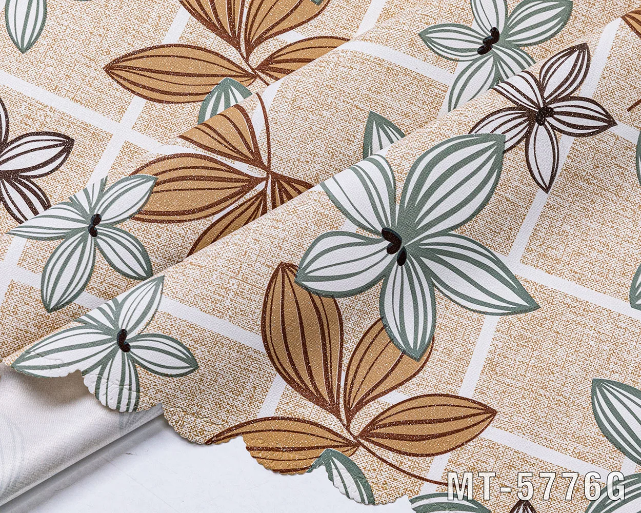 Shiny Embossed Table Cloth PVC Tablecloth Roll Table cloth