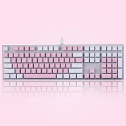 2021 New Design Mechanical Keyboard Gaming Musical with PBT Pudding Keycap