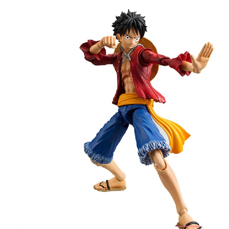 Popular anime Salable Figma Movable Change Assemble Japan Anime One Pieced Figures Monkey D Luffy Action Figure PVC Figurine