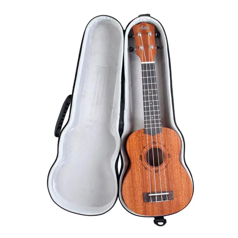 Hard Professional Custom Acoustic Bass Carrying Bag Musical Instruments with Foam Sturdy EVA Classical Bass Guitar Storage Case
