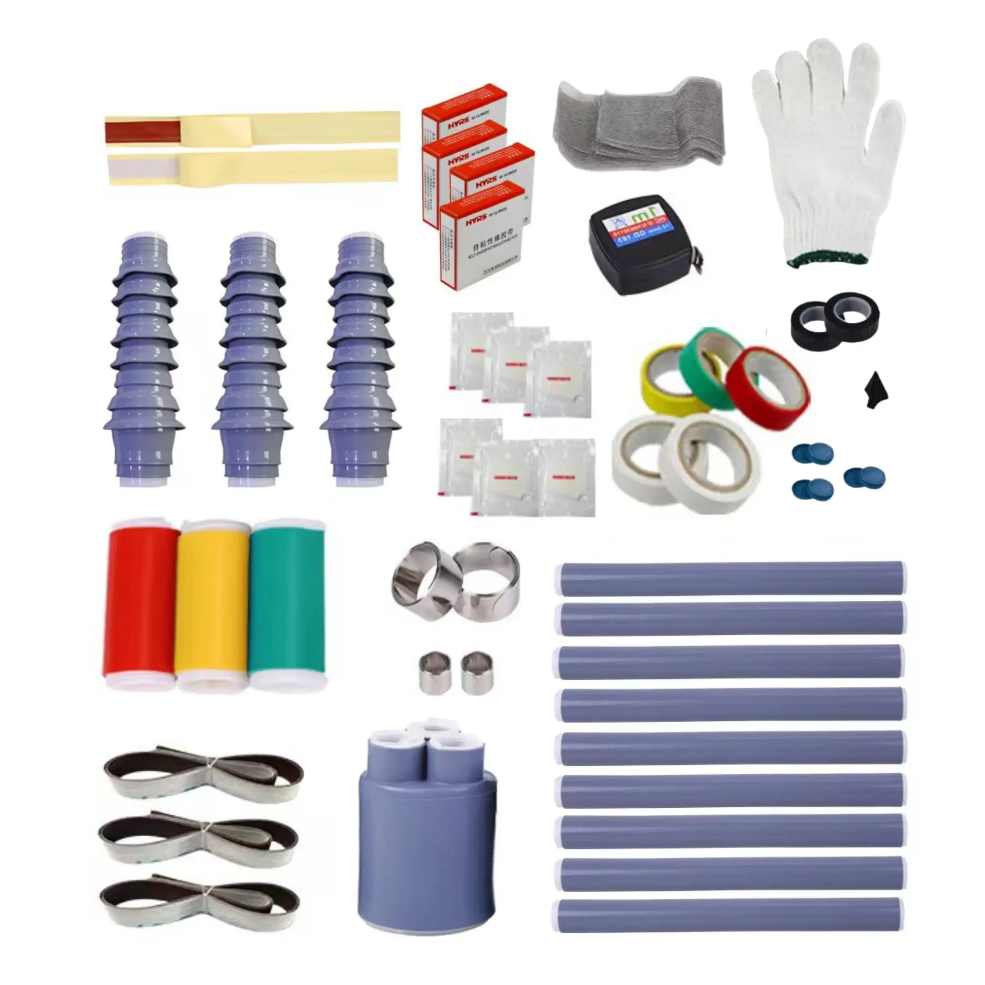 1kv 15kv 20kv 30kv 35kv Class Cold Shrink Terminations And Joints Outdoor Cold Shrink Terminations