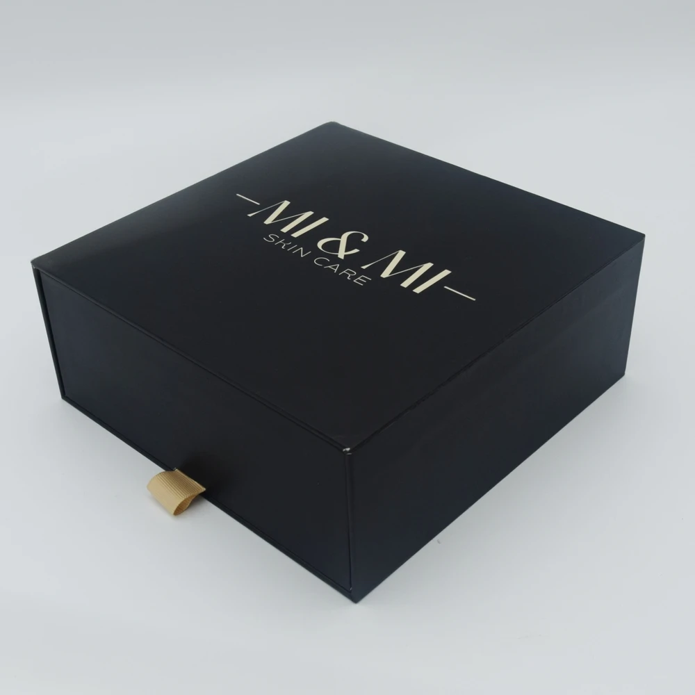 Wholesale Kaixing OEM ODM Customized Design Reusable Board Paper Drawer Box with EVA Insert