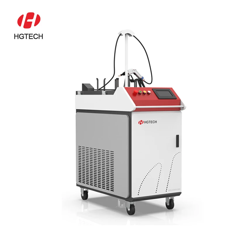 HGTECH Laser Portable Handheld Fiber Laser Welding Machine Welder Price For 4mm Mild Steel