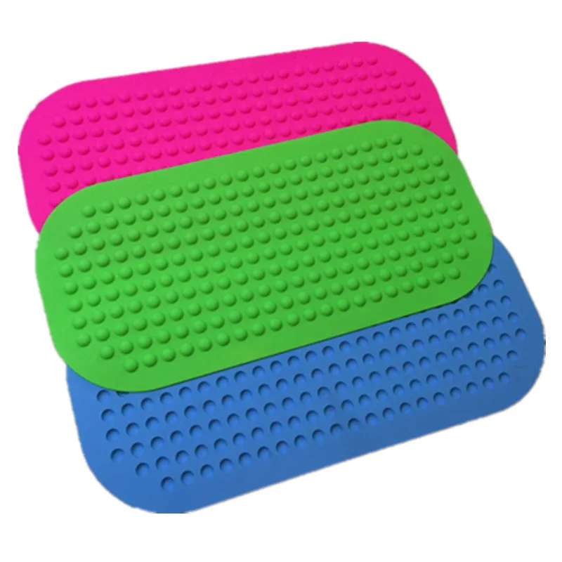 Soft Baby Bath Mat with bubble Texture Anti slip Machine washable eco-friendly material