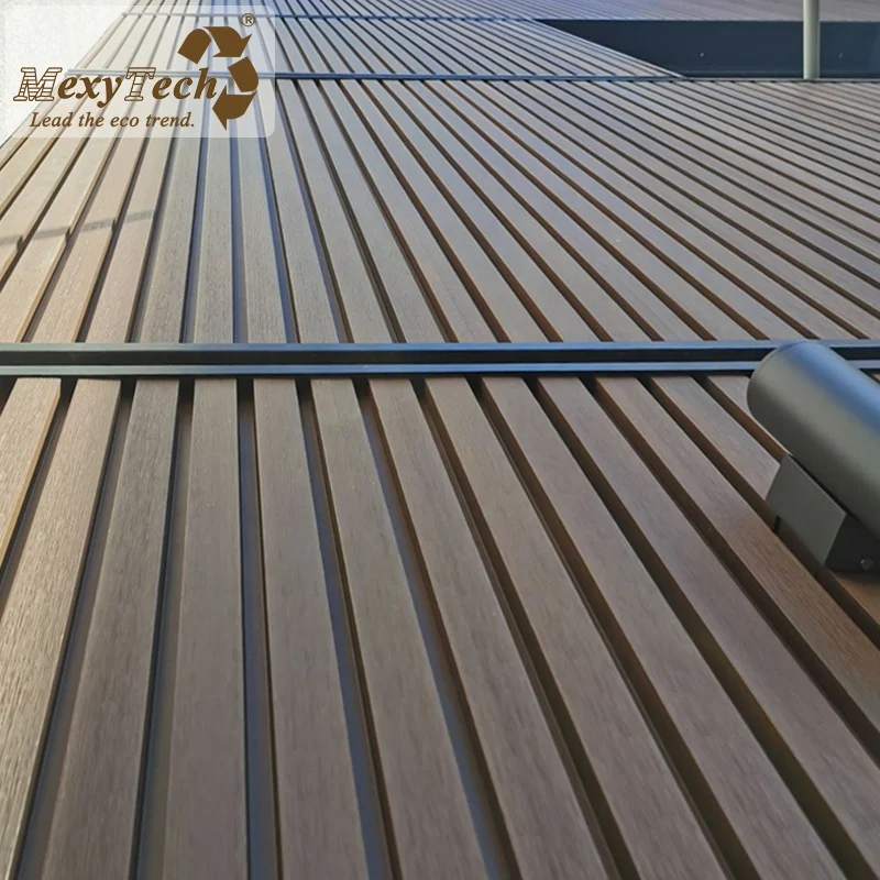 china wholesale 3d exterior wall cladding Low price foshan factory supply mexytech   WPC wall panel