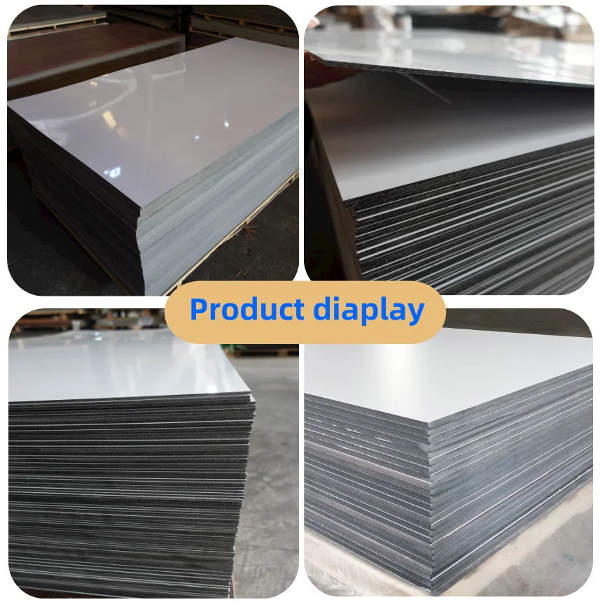 LESIFU Interior Decoration Material 3mm White Glossy Formica Hpl Panel Compact Laminate Board