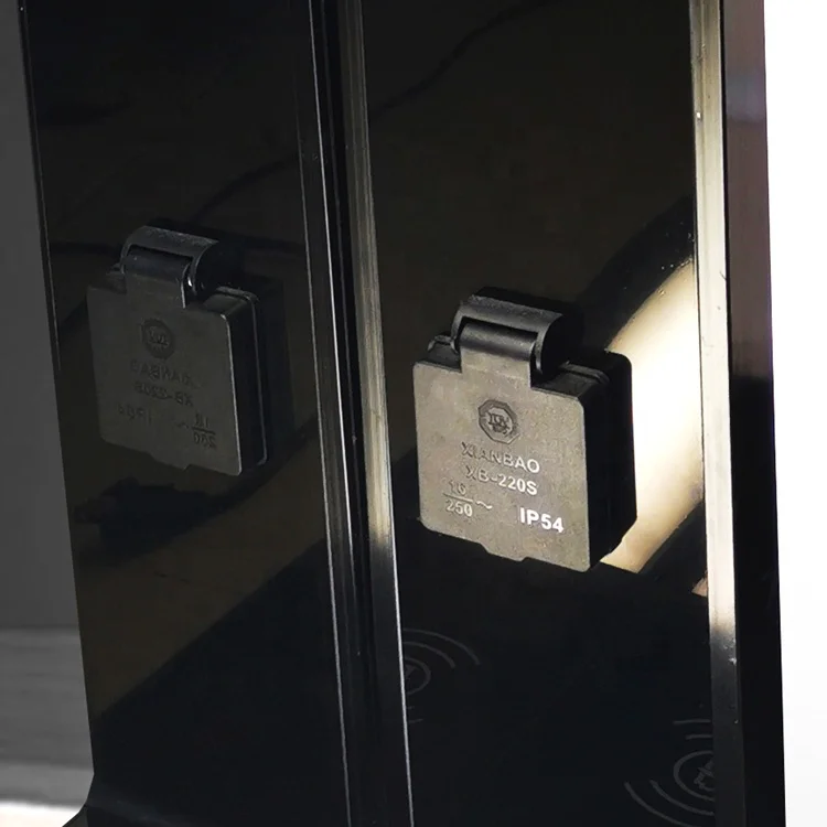 
Bathroom Wall Mounted Big LED Vanity Mirror With Defogger and Touch Sensor Switch 